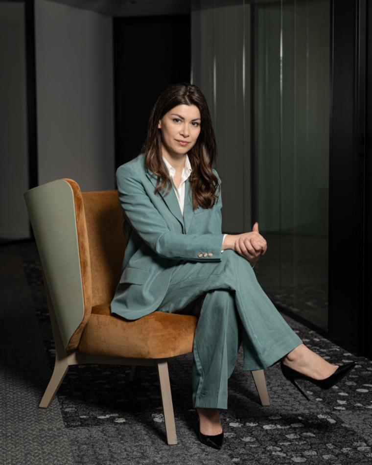 Zalina Digourova, Vice-présidente du Groupe Interaction